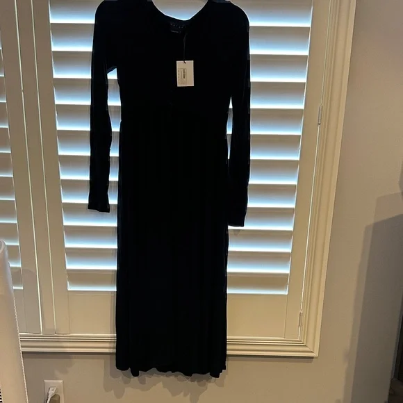 Hatch Maternity Softest Rib Nursing Dress - Picture 2 of 3